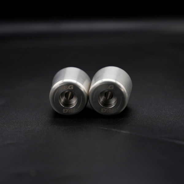 R&G R&G Stainless Steel Bar Ends for the Honda CB1000R(+) '18-, NC700S/X, NC750S/X,  Integra 700/750, NT700V Deauville '06-'10 & NT1100 '22-